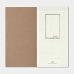 Traveler's Notebook (Regular Size) 2025 Weekly + Memo