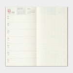 Traveler's Notebook (Regular Size) 2025 Weekly + Memo