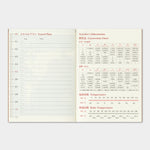 Traveler's Notebook (Passport Size) 2025 Monthly Refill