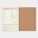 Traveler's Notebook (Passport Size) 2025 Monthly Refill