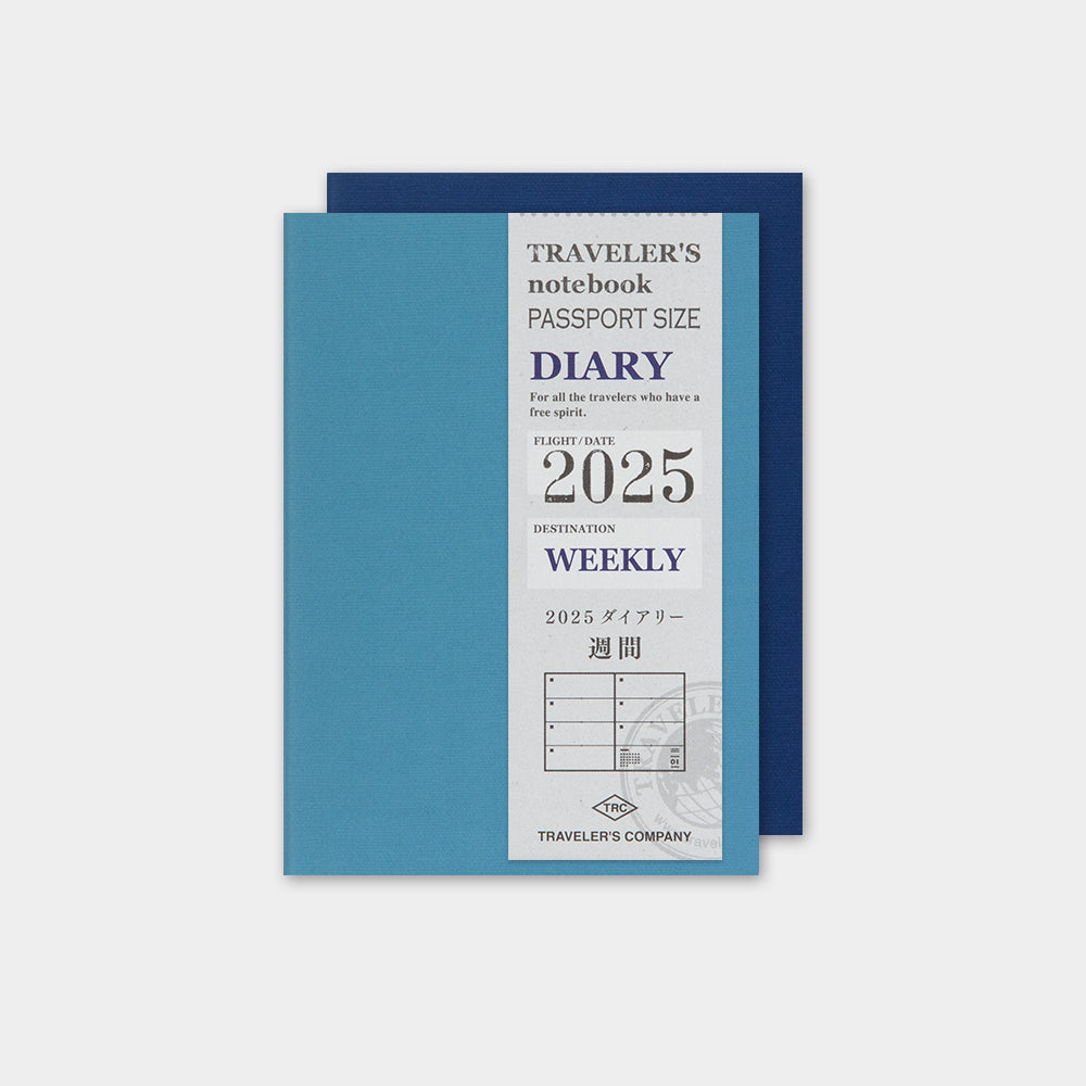 Traveler's Notebook (Passport Size) 2025 Weekly