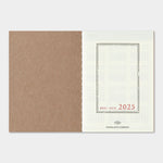 Traveler's Notebook (Passport Size) 2025 Weekly