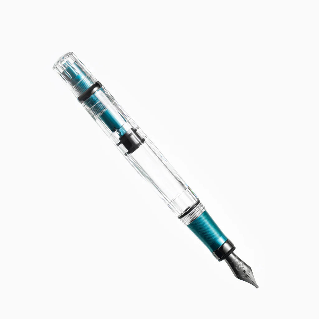 TWSBI Diamond 580ALR Carribean with Onyx Fountain Pen