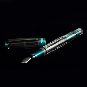 TWSBI Diamond 580ALR Carribean with Onyx Fountain Pen