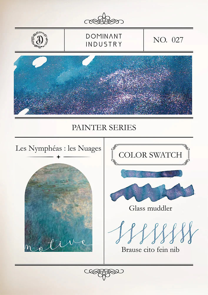 Dominant Industry Fountain Pen Inks (Painter Series) 25ml