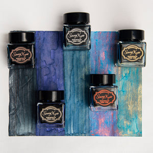 Journalize Starry Night Shimmering Fountain Pen Ink (30mL)