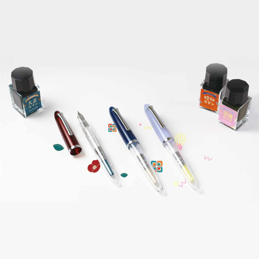 Sailor Profit Junior Limited Edition Retro Series Set (Fountain Pen + Converter + 10ml Ink)