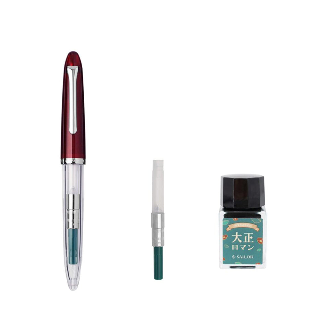 Sailor Profit Junior Limited Edition Retro Series Set (Fountain Pen + Converter + 10ml Ink)