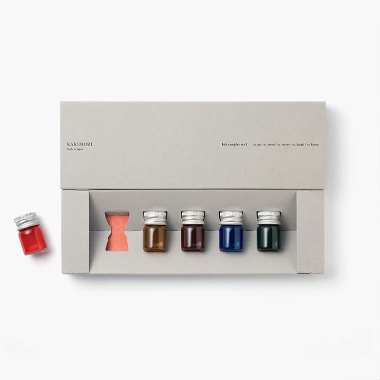 KAKIMORI Ink Sample Set (2.7ml x 5)