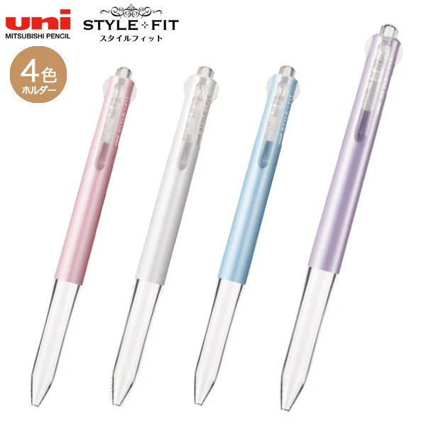 Uni-ball Style Fit (UE4H-227) 4-Color Barrel Multi Pen – Everything ...