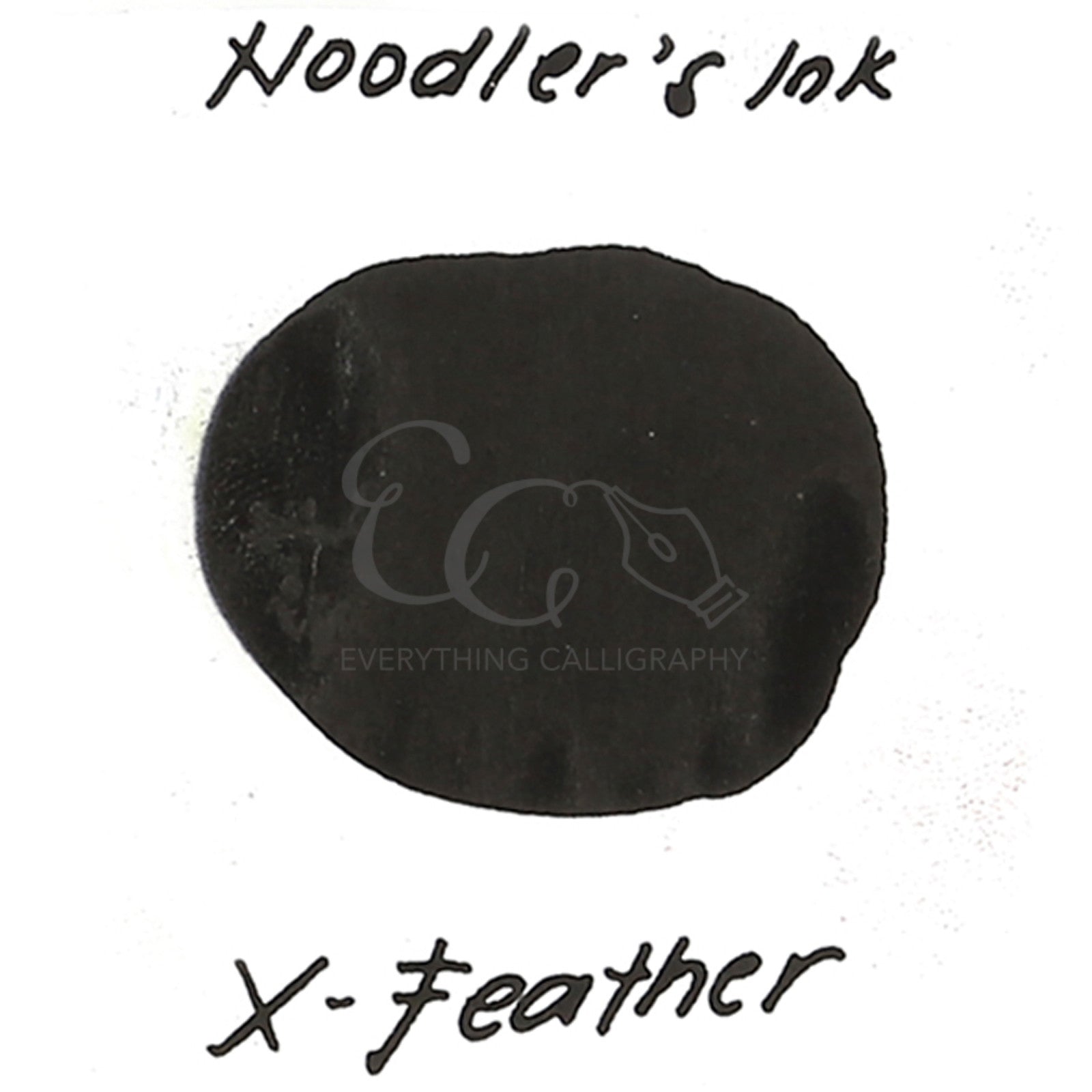  X-Feather Black 4.5 oz Bottled Ink with Free FP from Noodlers  Ink : Office Products