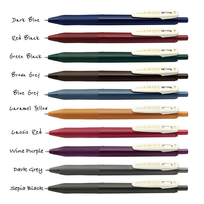 Zebra Sarasa Clip Vintage 0.5 Ballpoint Pens – Everything Calligraphy